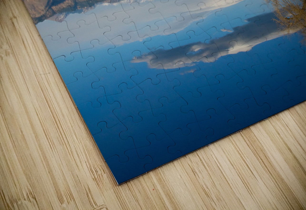 Colorado Rocky Mountain Lake Reflection View Bo Insogna Puzzle