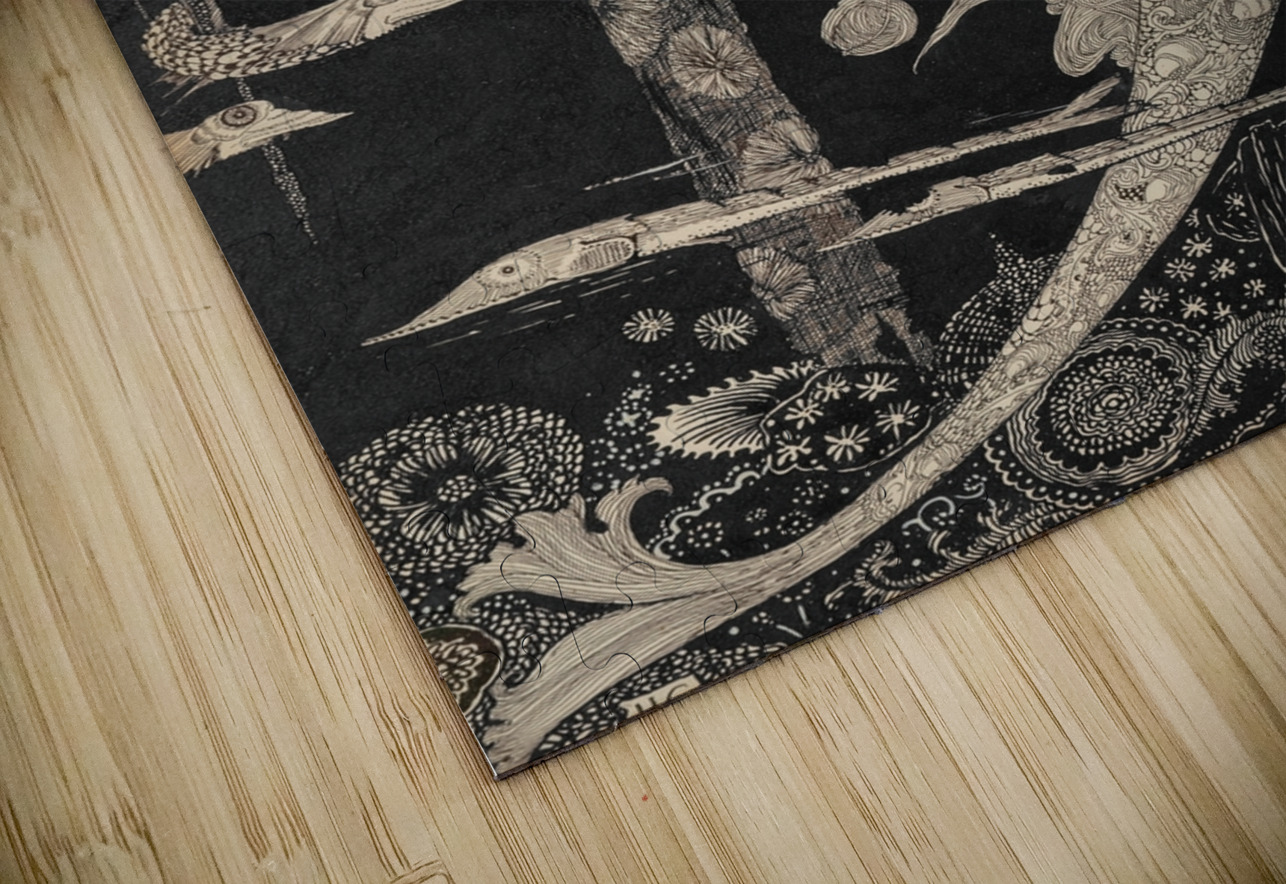 The Little Sea Maid [1916] by Harry Clarke [1889–1931] MyCozyFineArt Puzzle