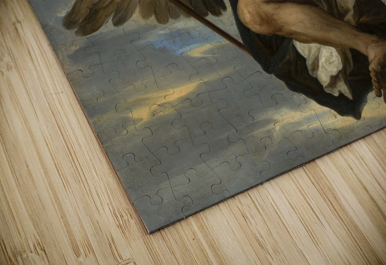 Chronos by Giovanni Francesco Romanelli [1610–1662] MyCozyFineArt Puzzle