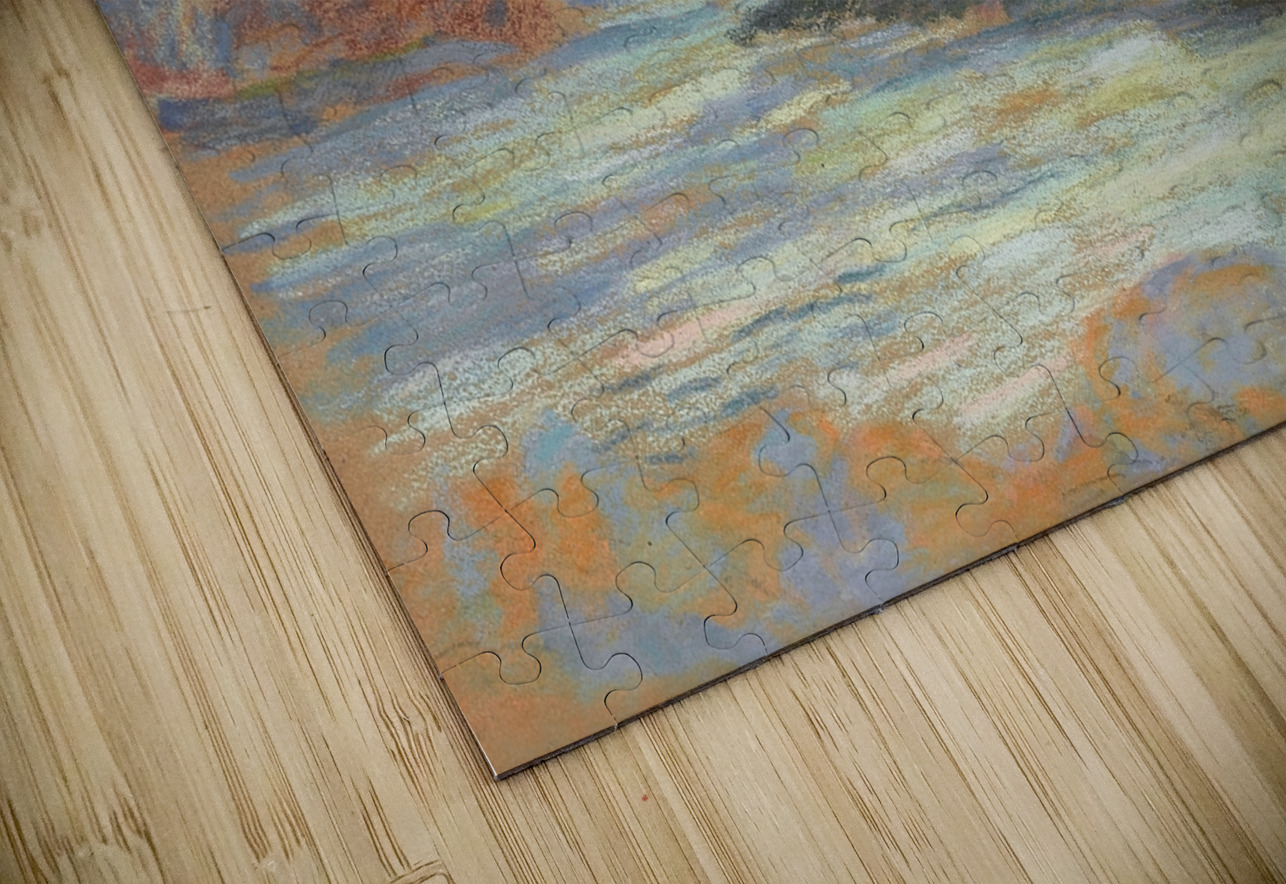 Confluent De La Marne Et De La Seine. Île De La France [1885] by Armand Guillaumin [1841–1927] MyCozyFineArt Puzzle