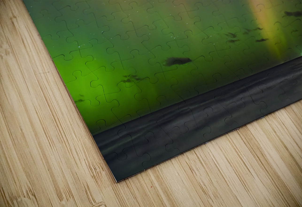 Aurora Borealis Scusset Beach  6 Steven M Becker Puzzle