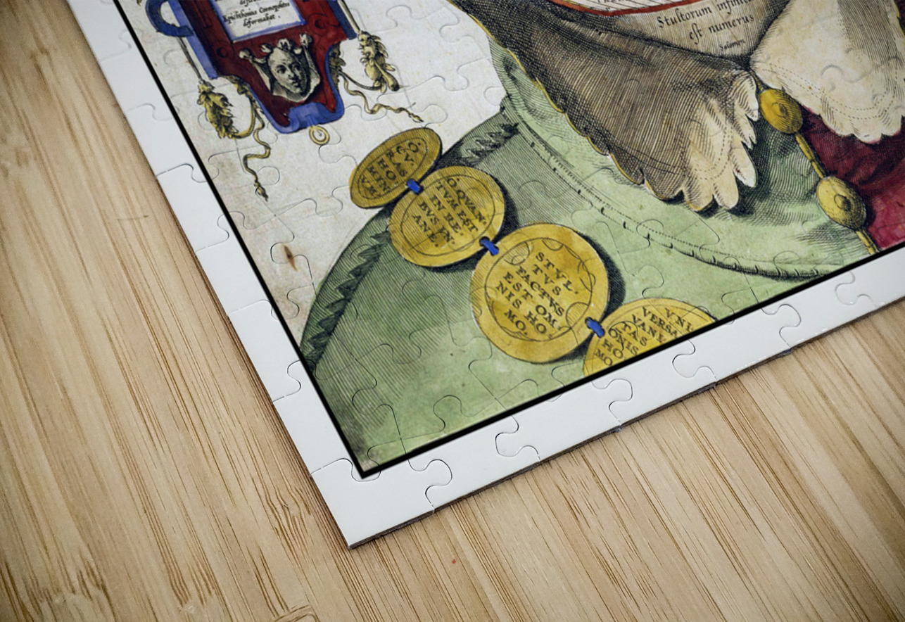 16th Century Fool’s Cap Map of the World – Renaissance Allegorical World Map Depicting the Globe as a Jester’s Head Symbolizing the Vanity of Human Knowledge and the Philosophical Spirit of the Age of Discovery History In Your Home Puzzle