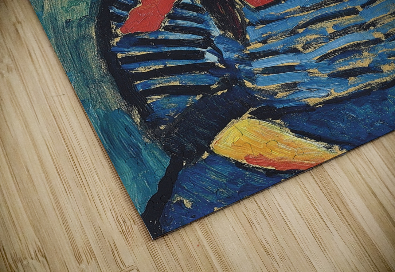 Girl With Red Ribbon [1911] by Alexej von Jawlensky [1864–1941] MyCozyFineArt Puzzle