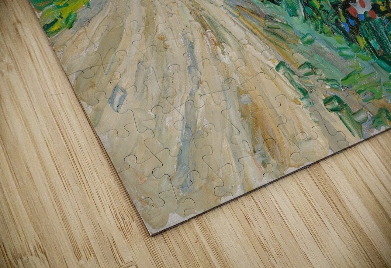 Kallmünz – Nature study on the yellow stagecoach [1903] by Wassily Kandinsky [1866–1944] MyCozyFineArt Puzzle