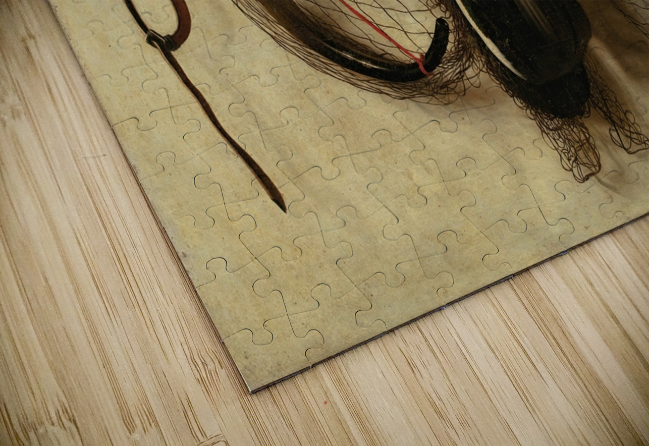 Still life with falconry instruments by Christoffel Pierson [1631–1714] MyCozyFineArt Puzzle