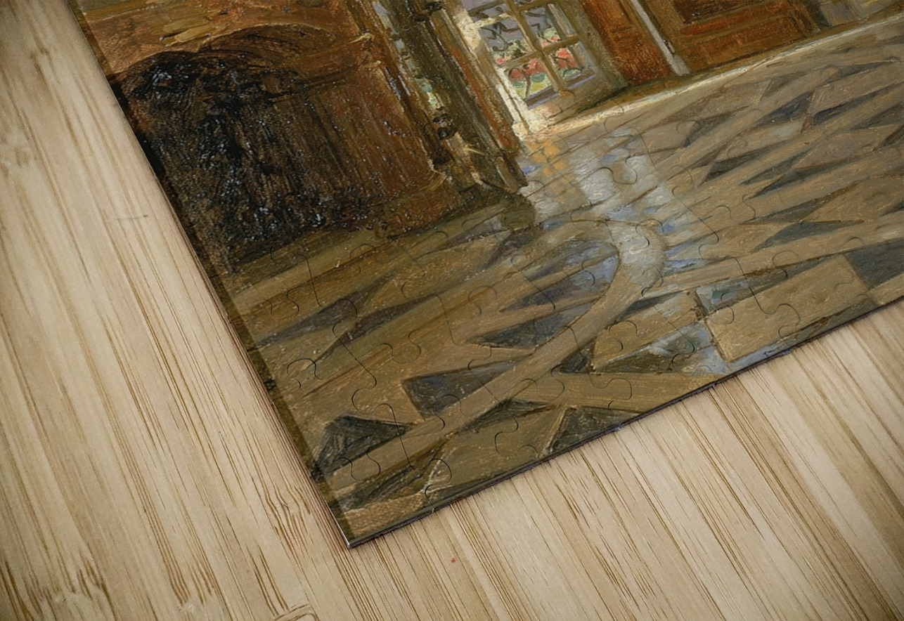 Vestibule Corner ‘Schleissheim.’ Prince Regent Luitpold’s Palace [1880] by Herman Hartwich [1853–1926] MyCozyFineArt Puzzle