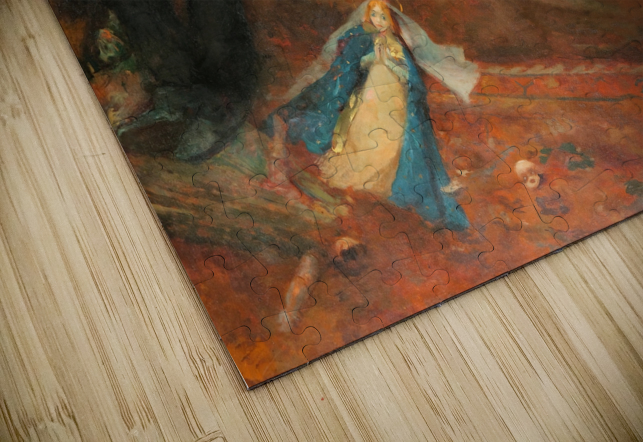 The Doll Man [1896] by Jean Veber [1864–1928] MyCozyFineArt Puzzle