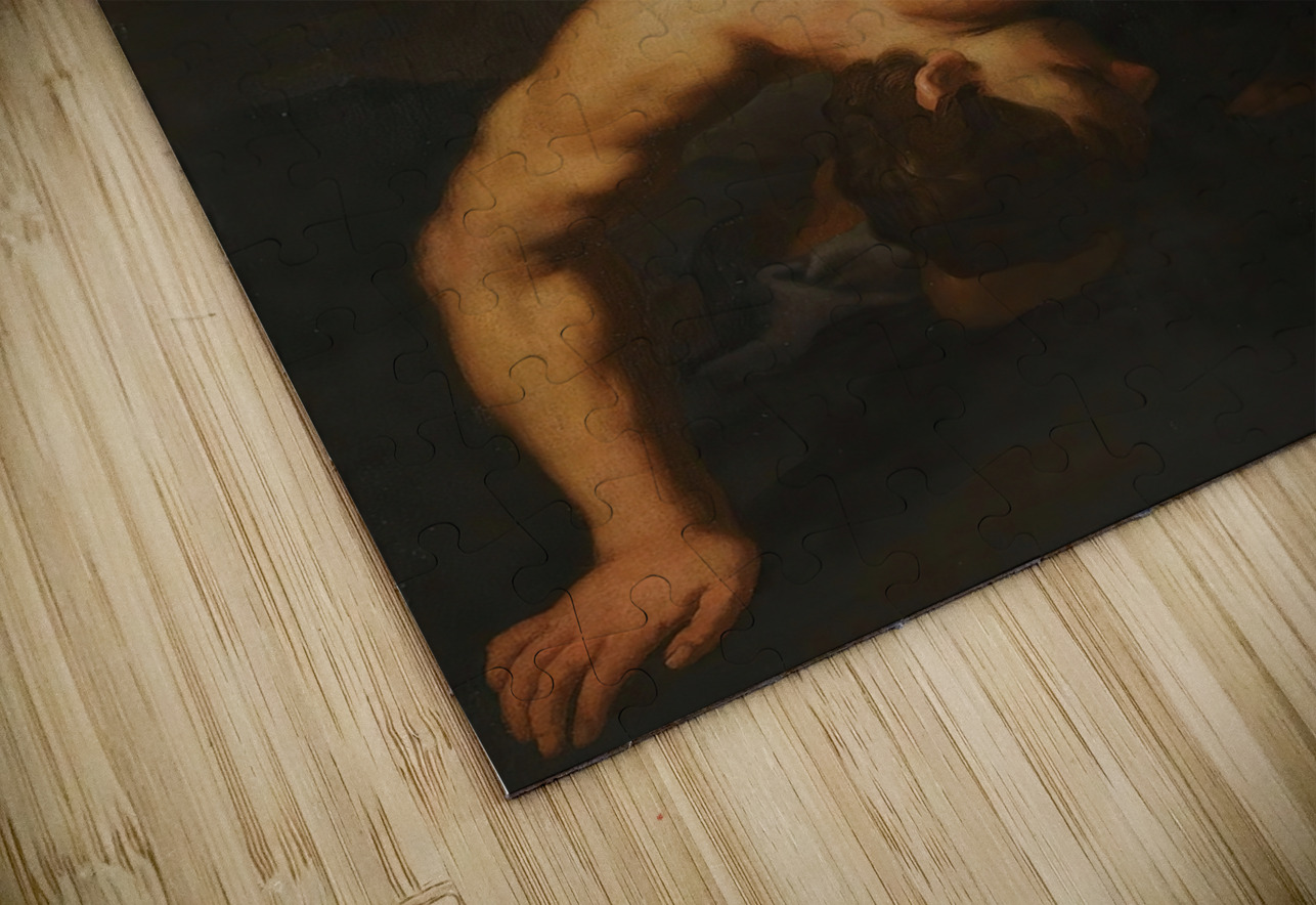 Hercules And Cacus by Antonio Zanchi [1631–1722] MyCozyFineArt Puzzle