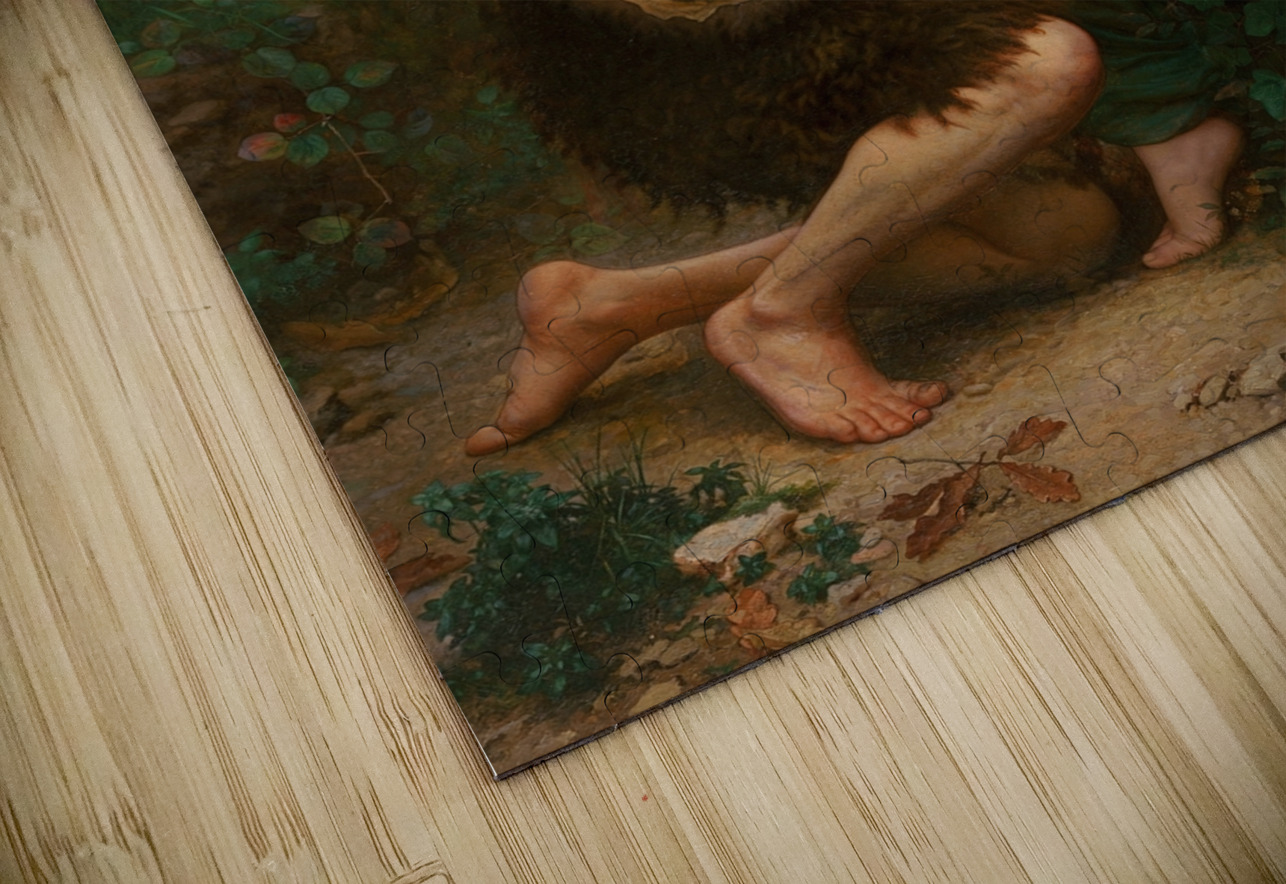 Daphnis and Chloe [1893] by Camille Félix Bellanger [1853–1923] MyCozyFineArt Puzzle