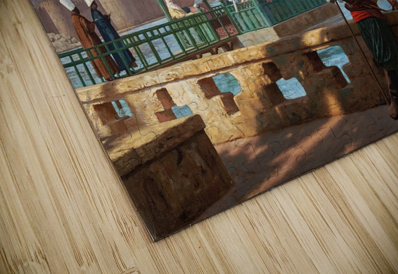 The Harem In The Kiosk by Jean–Léon Gérôme [1824–1904] MyCozyFineArt Puzzle