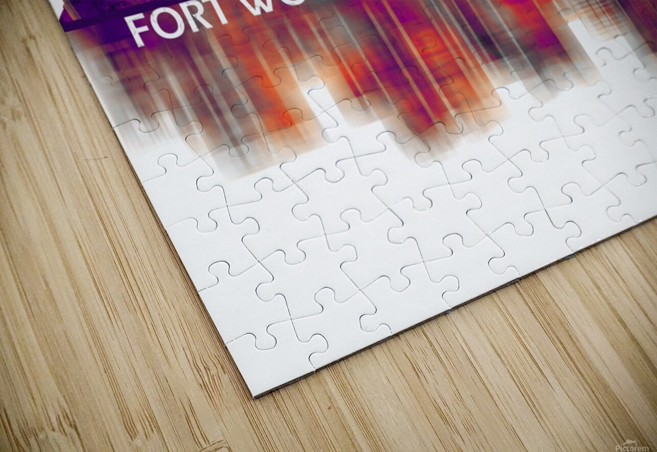 Fort Worth Texas Skyline Towseef Dar Puzzle