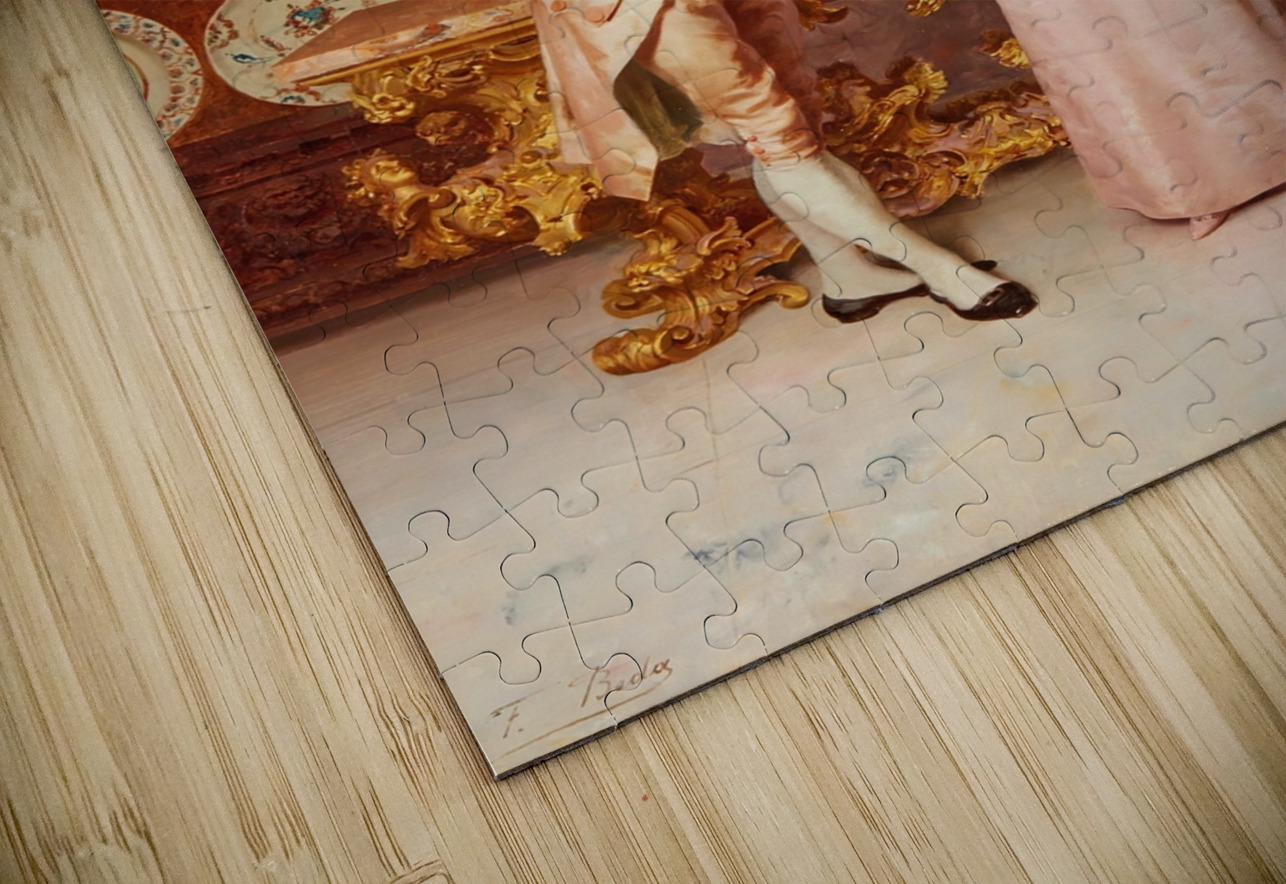 Finishing Touches by Francesco Beda [1840–1900] MyCozyFineArt Puzzle