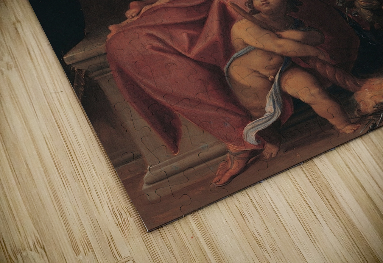 Allegory of Providence [1604] by Ludovico Carracci [1555–1619] MyCozyFineArt Puzzle