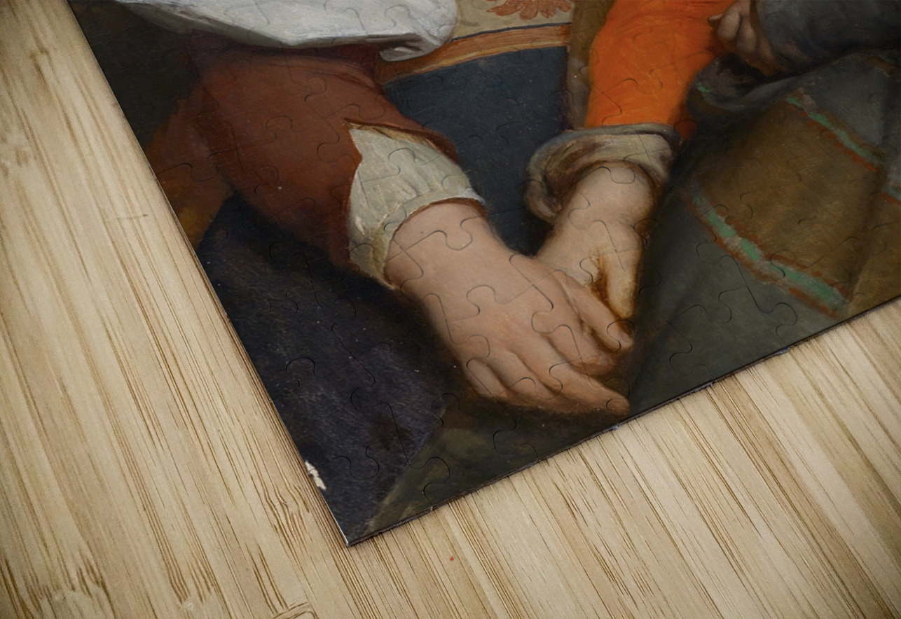 Schwestern by Jean François Portaels [1818–1895] MyCozyFineArt Puzzle