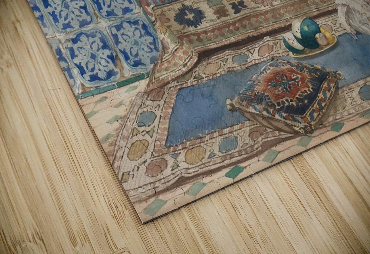 Harem song by Rudolf Ernst [1854–1932] MyCozyFineArt Puzzle