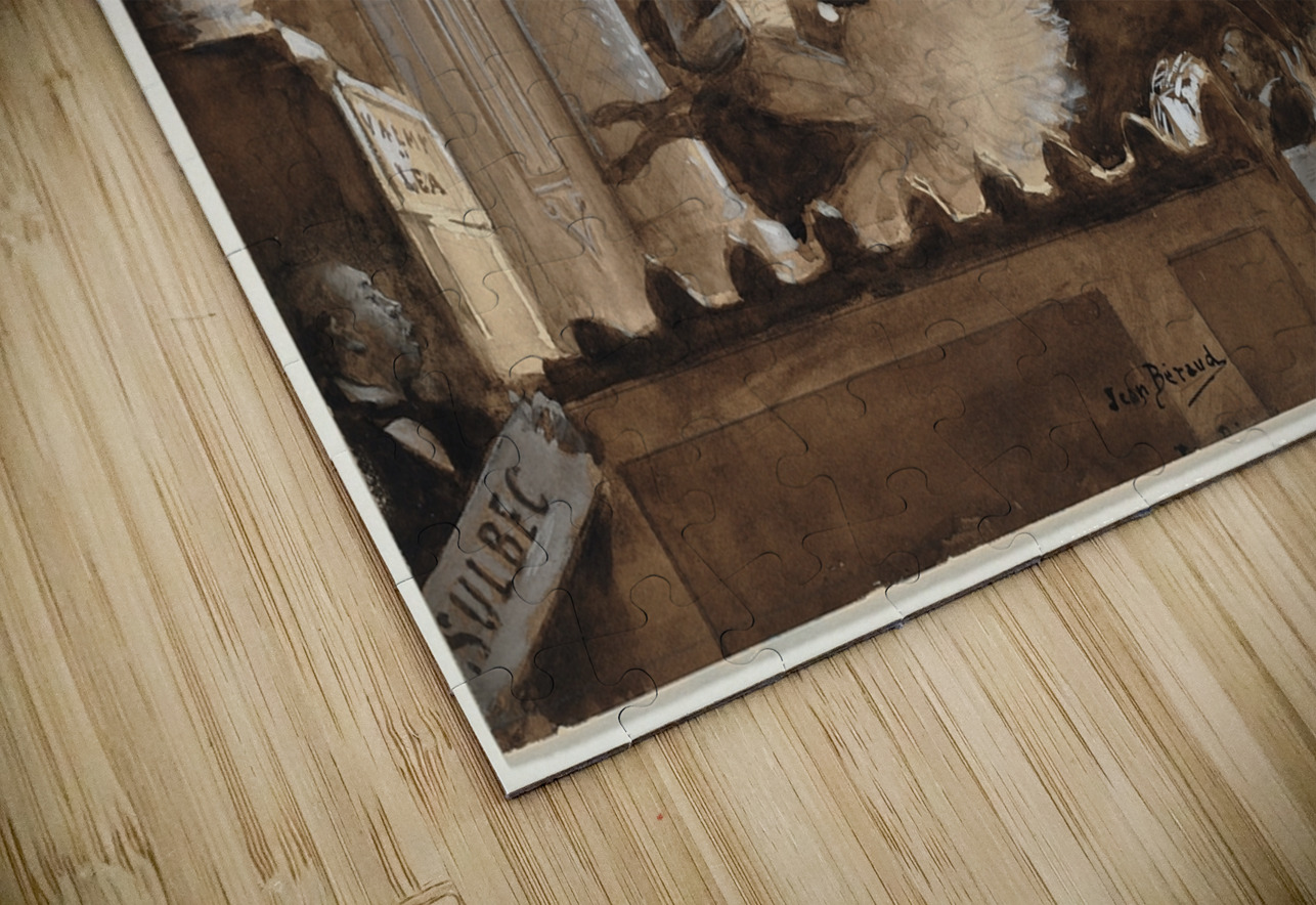 Valmy and Léa [c. 1885–1895] by Jean Béraud [1849–1935] MyCozyFineArt Puzzle