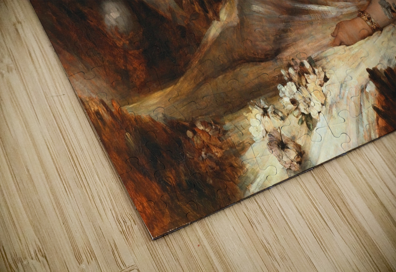 Titania Sleeping by Heinrich Faust [1843–1891] MyCozyFineArt Puzzle