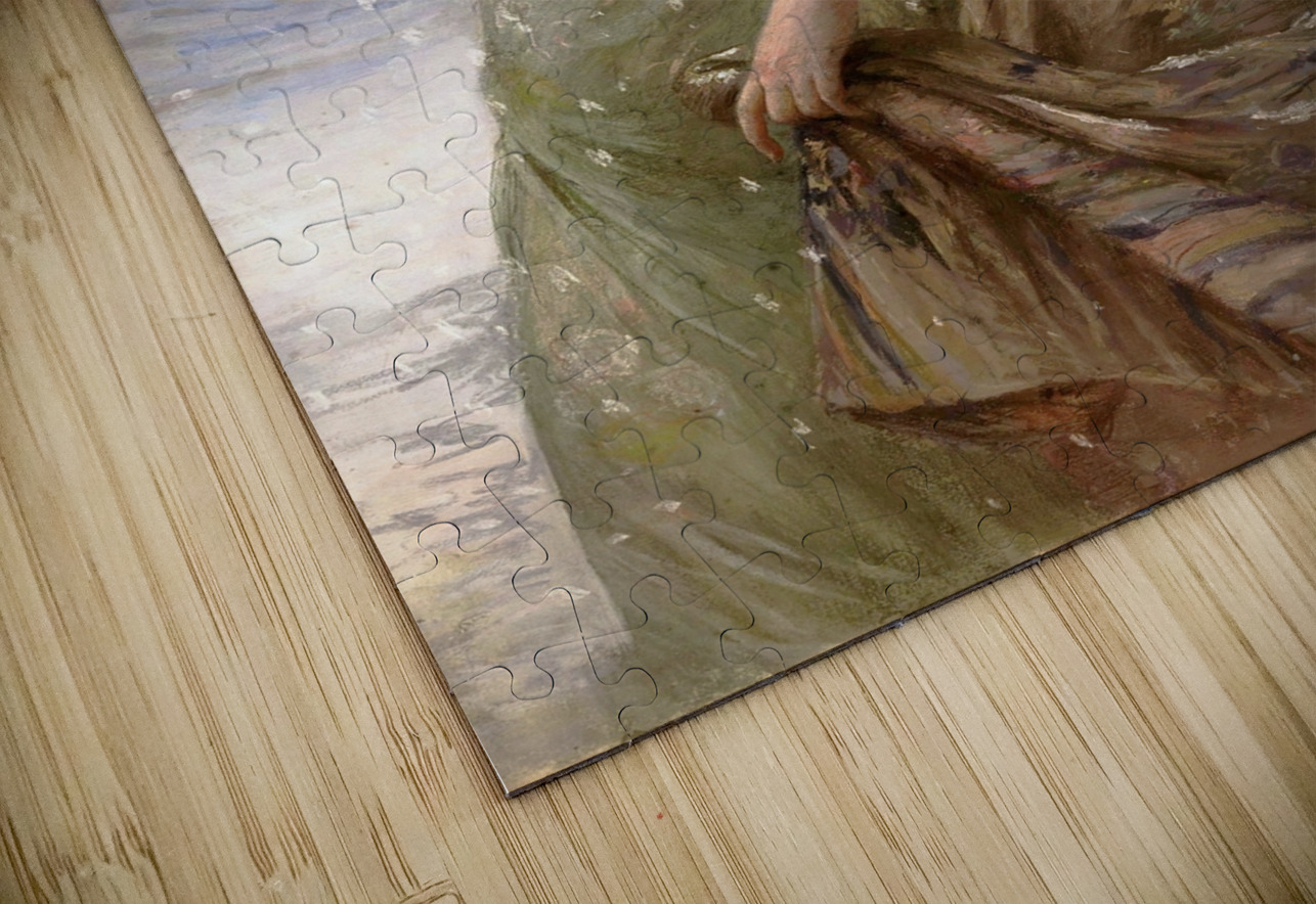 L’Inverno [1890–1910] by Édouard Bisson [1856–1939] MyCozyFineArt Puzzle