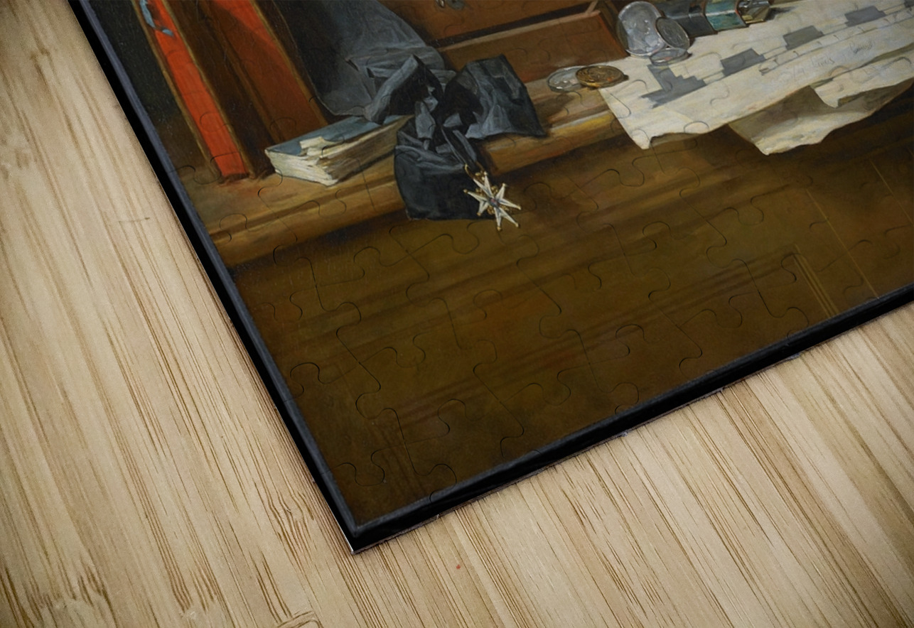 The attributes of the arts and the rewards which are accorded them [1766] by Jean Siméon Chardin [1699–1779] MyCozyFineArt Puzzle