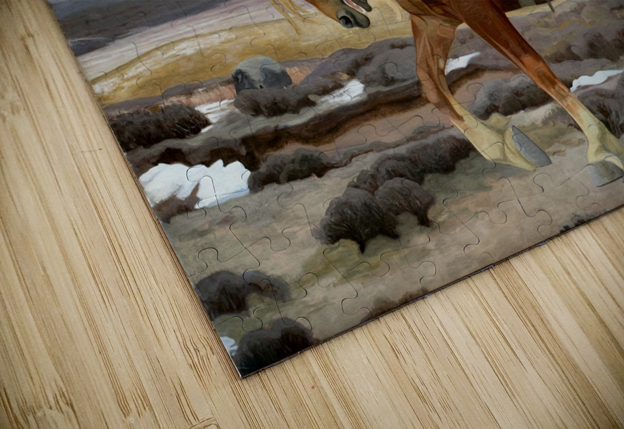 Niels Ebbesen [1893–1894] by Agnes Slott–Møller [1862–1937] MyCozyFineArt Puzzle