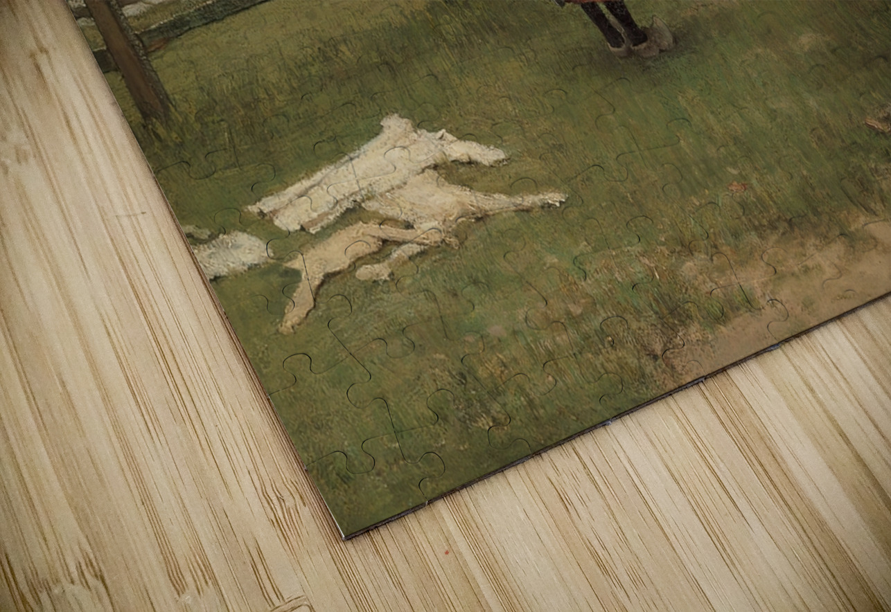 Washing day by Bernardus Johannes Blommers [1845–1915] MyCozyFineArt Puzzle