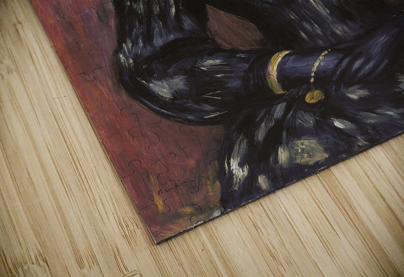 Portrait of Mme. Paulin by Pierre–Auguste Renoir [1841–1919] MyCozyFineArt Puzzle