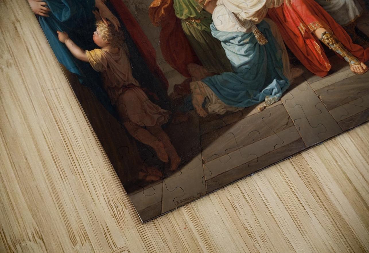 The Blind Oedipus Commending his Children to the Gods [1784] by Bénigne Gagneraux [1756–1795] MyCozyFineArt Puzzle