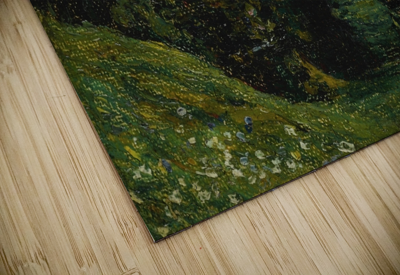 Kochel—Mountains with Firs [1902] by Wassily Kandinsky [1866–1944] MyCozyFineArt Puzzle