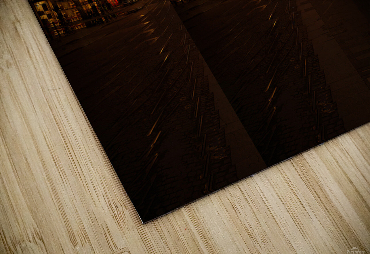 Illuminated Urban Nightscape Adrian H  Puzzle