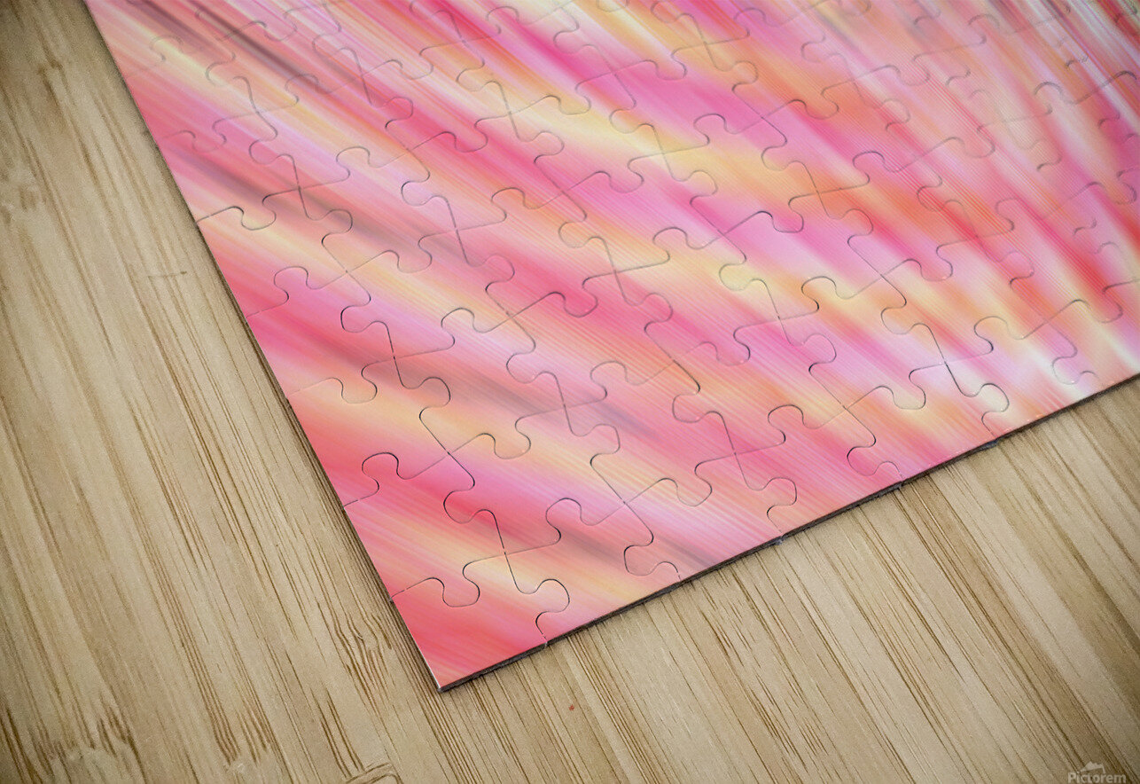 Abstract Pink and Yellow Motion Blur Adrian H  Puzzle