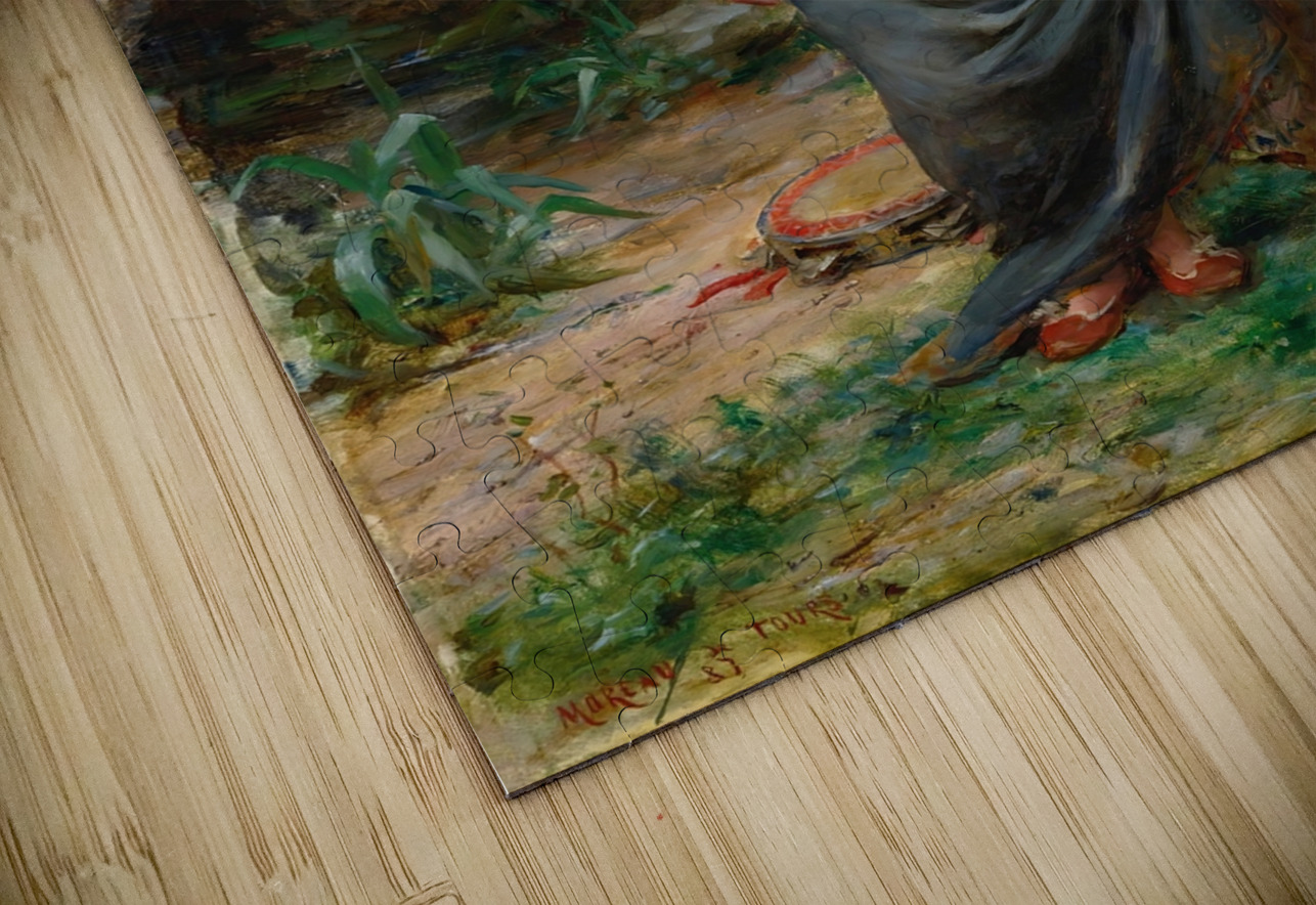 The Fitting [1887] by Georges Moreau de Tours [1848–1901] MyCozyFineArt Puzzle