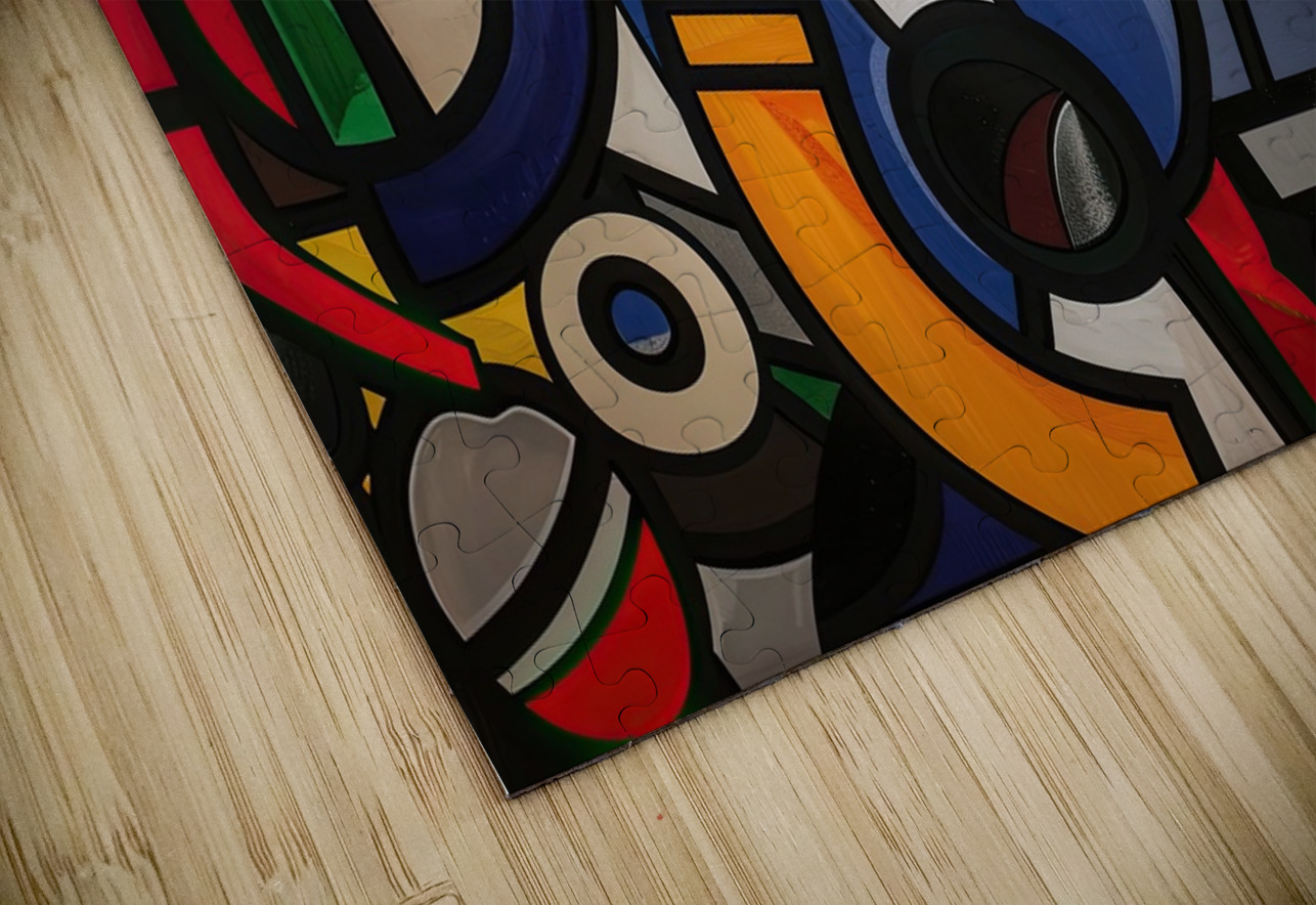 Abstract Composition 7H29PZ 48 Abstract Rebellion Puzzle