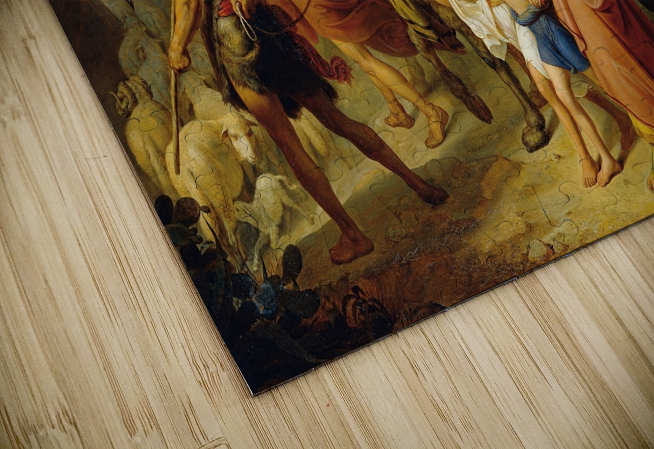 Jacob’s return [1841] by Karl von Blaas [1815–1894] MyCozyFineArt Puzzle