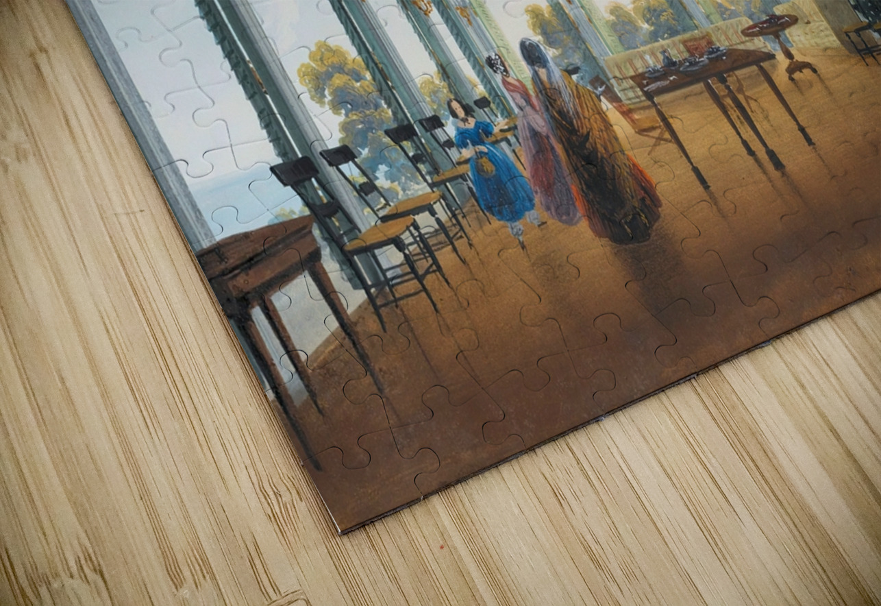 Seven Views Of Miskhor In The Crimea Ii [1841–1842] by Carlo Bossoli [1815–1884] MyCozyFineArt Puzzle