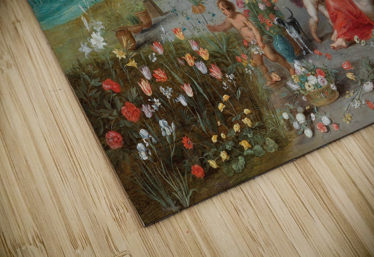 An Allegory Of Smell [1640s] by Jan Brueghel the Younger [1601–1678] MyCozyFineArt Puzzle