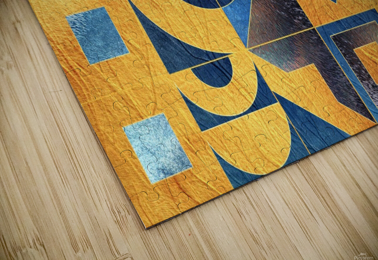 Geometric - Natures Regrowth II ARTenyo art Puzzle