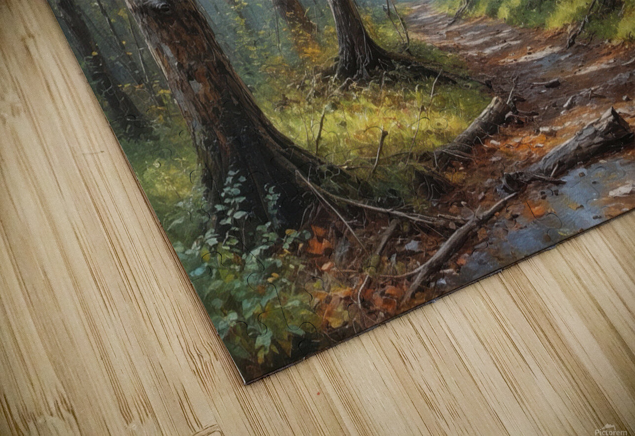 Autumn Forest Pathway Wildscape Creations Puzzle