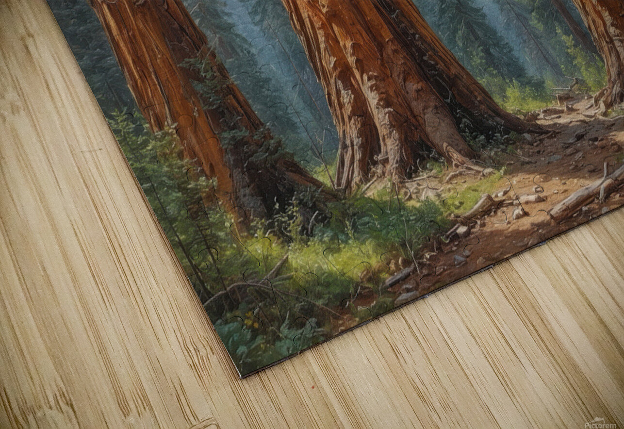 Majestic Sequoia Forest Scene Wildscape Creations Puzzle