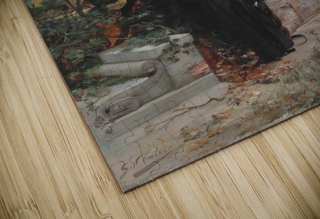 La comtesse de Castiglione by Georges Jules Victor Clairin [1843–1919] MyCozyFineArt Puzzle