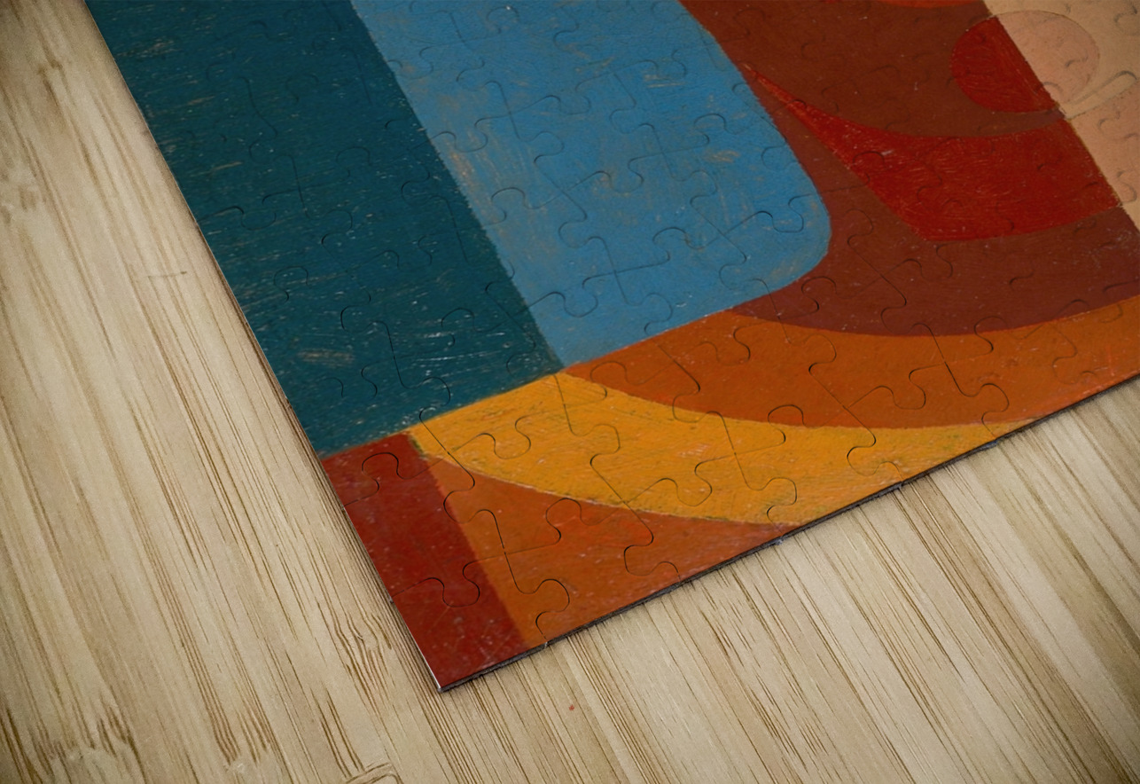 Selbstbildnis [1931] by Heinrich Hoerle [1895–1936] MyCozyFineArt Puzzle