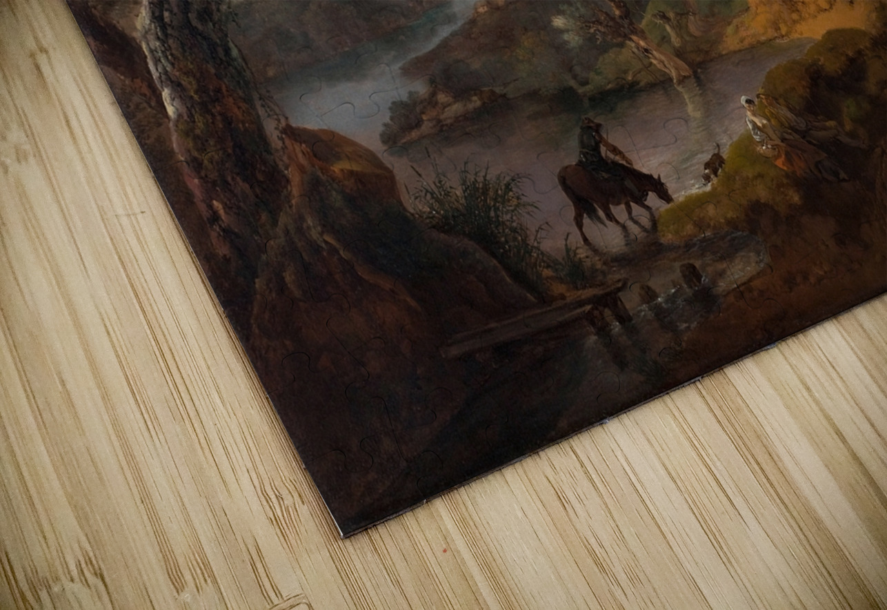 View in Suffolk [c. 1755] by Thomas Gainsborough [1727–1788] MyCozyFineArt Puzzle