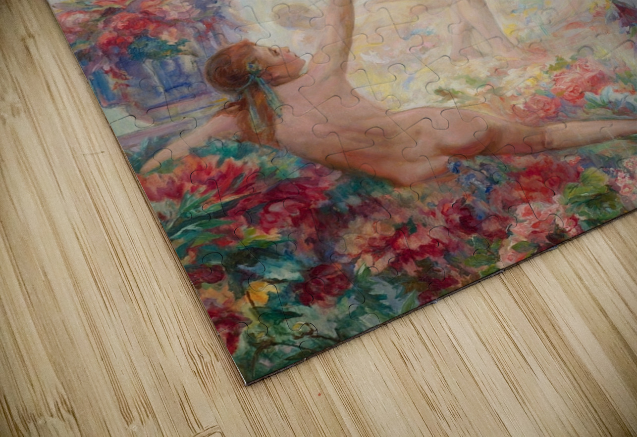 The Maidens Of Spring [1932] by Jean Ubaghs [1852–1937] MyCozyFineArt Puzzle