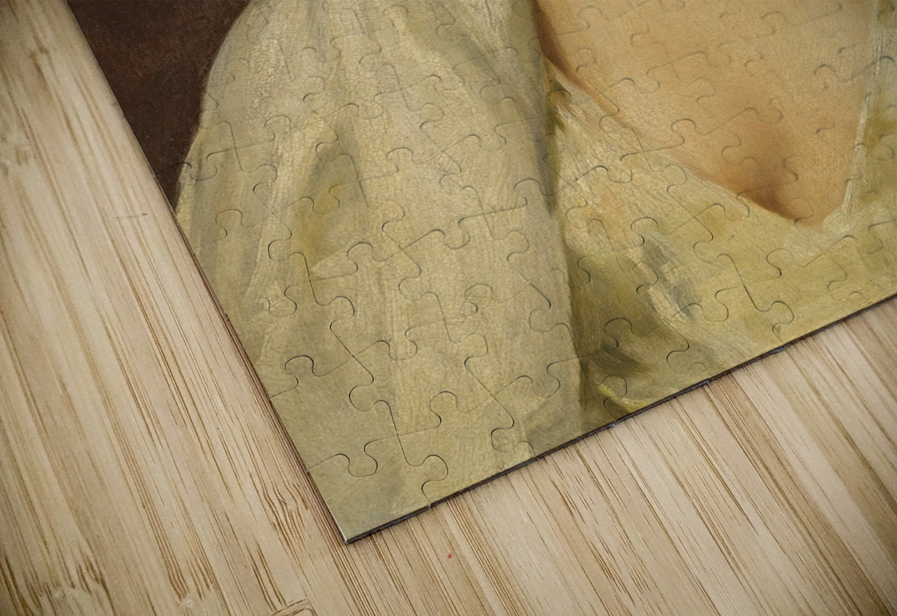 An Oriental Beauty by Franz Xaver Kosler [1864–1905] MyCozyFineArt Puzzle