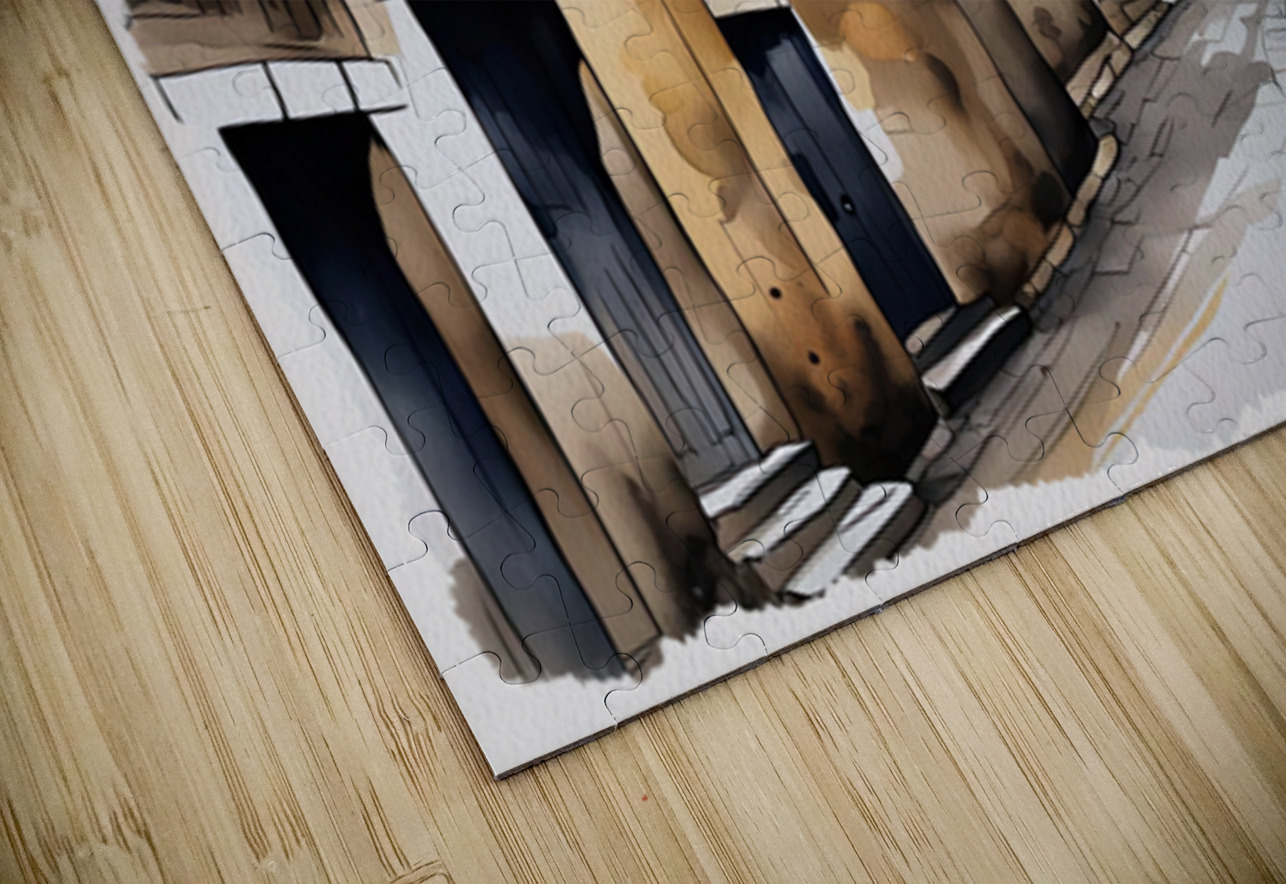 MEDIEVAL VILLAGE Sergio Cerrato Puzzle