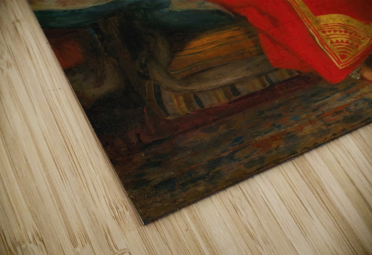 Juive de Tanger en costume d’appart by Eugène Delacroix [1798–1863] MyCozyFineArt Puzzle