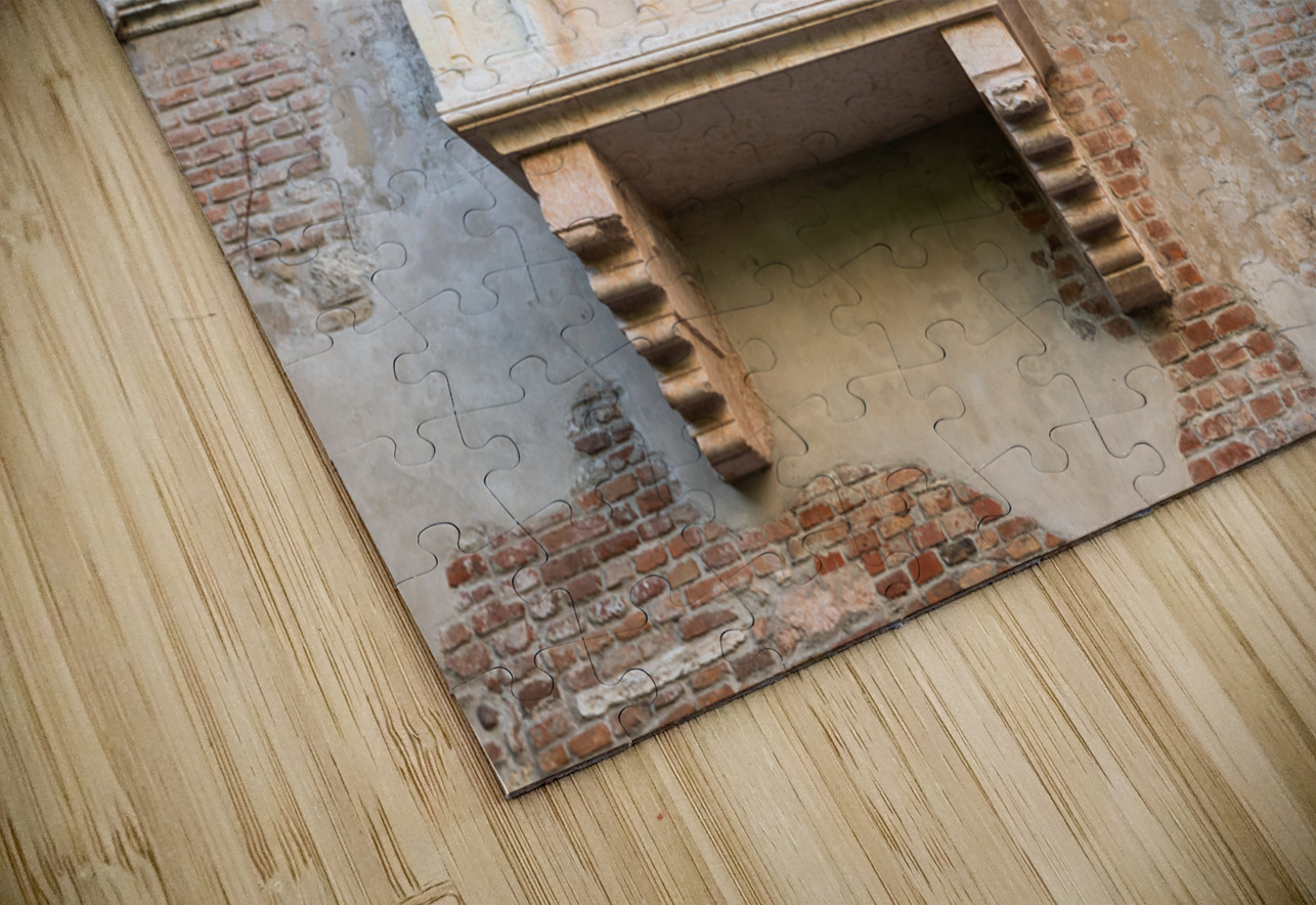 Verona Italy   30 April 2024. The famous Romeo and Juliet balco Paolo Modena Puzzle