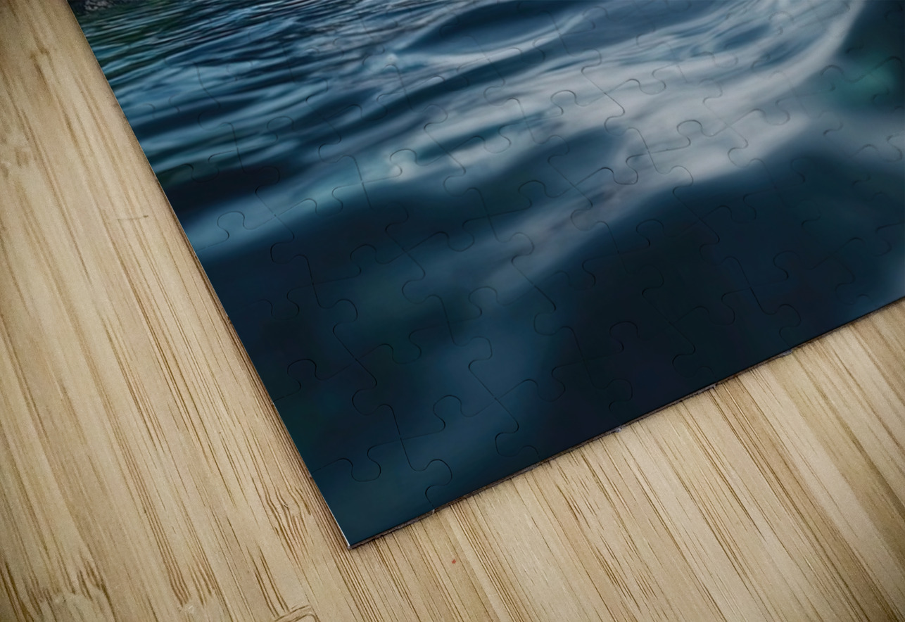 Alpine Lake Serenity H2N9P4 45 Abstract Rebellion Puzzle