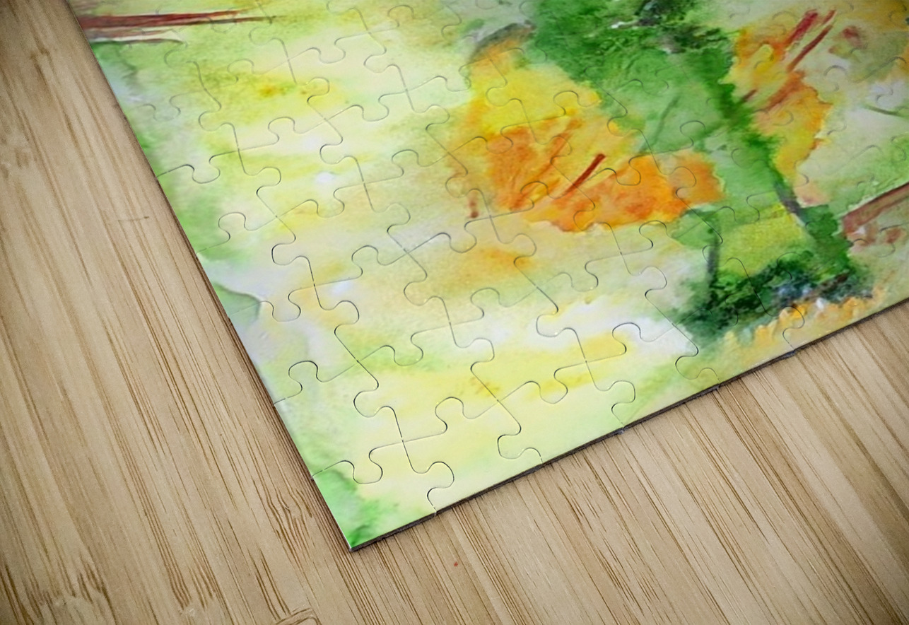 Silhouette of a Dancer Luciano Puzzle