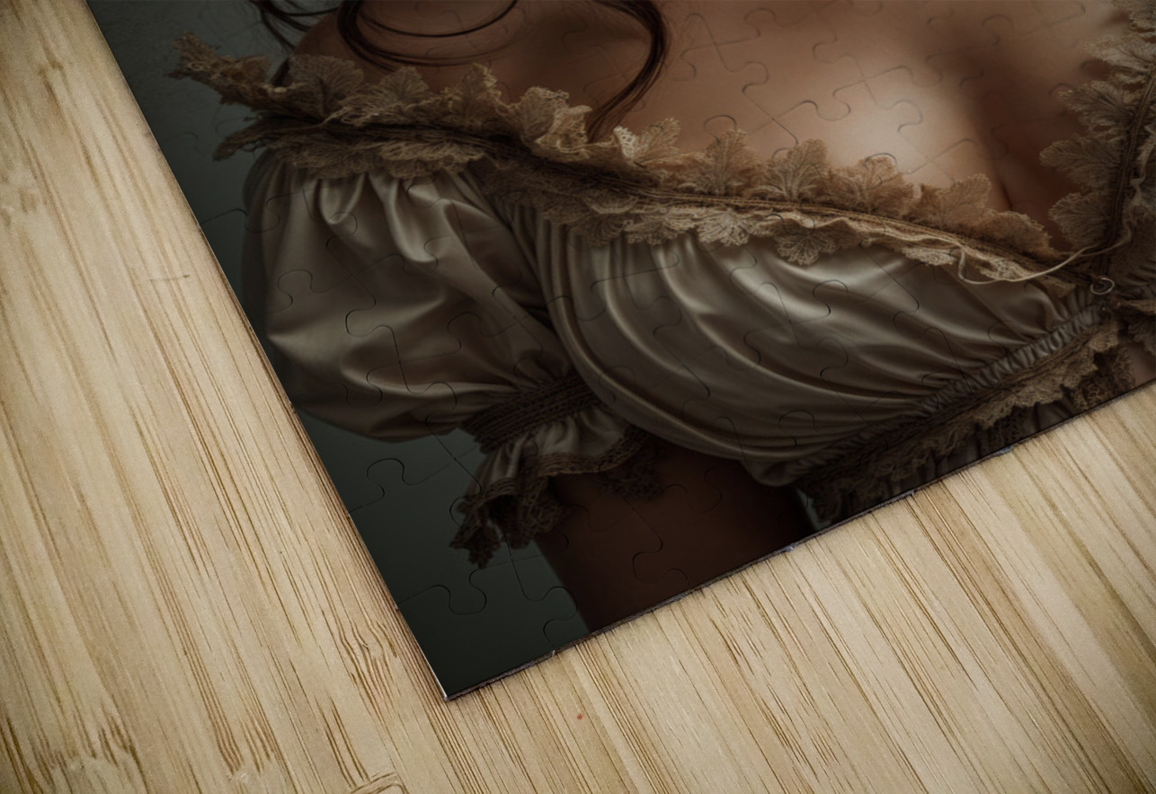 Ruffled Neckline  Aniima Illussiya Puzzle