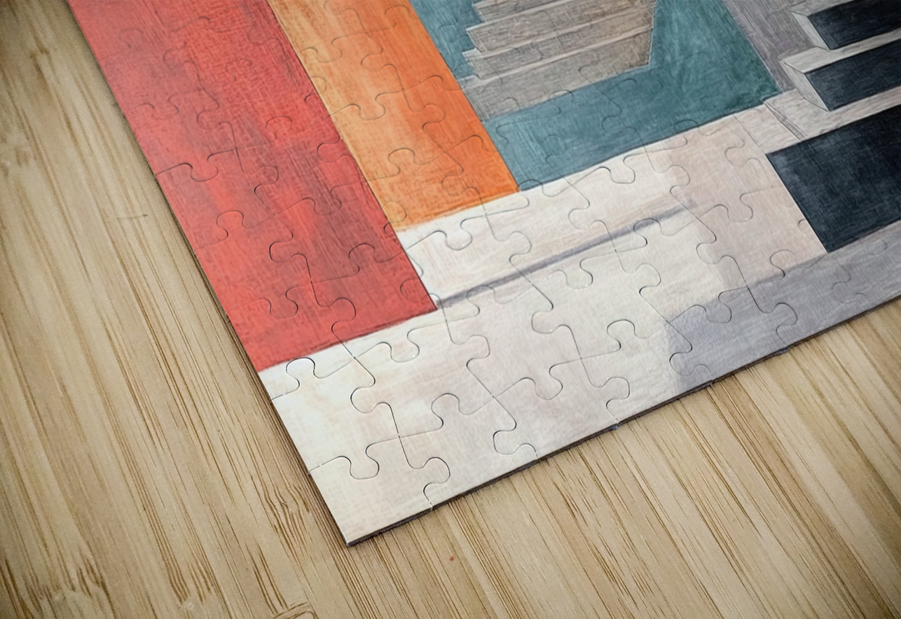 Ascending Dimensions 7H3N2B 52 Abstract Rebellion Puzzle